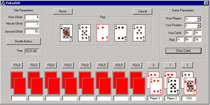 Poker GUI