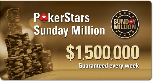 Sosnoviy - первый победитель PokerStars Sunday Million в истории России