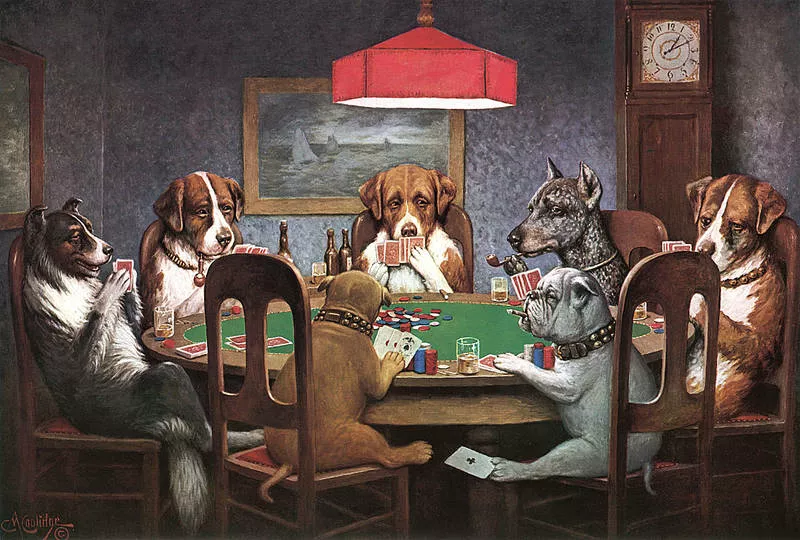 Всё, что нужно знать о серии картин «Собаки играют в покер» | GipsyTeam.Ru
