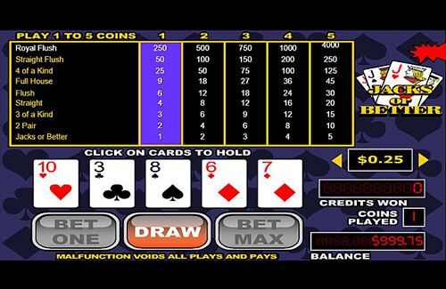 Игровые автоматы покер 5 карточный покер дро онлайн