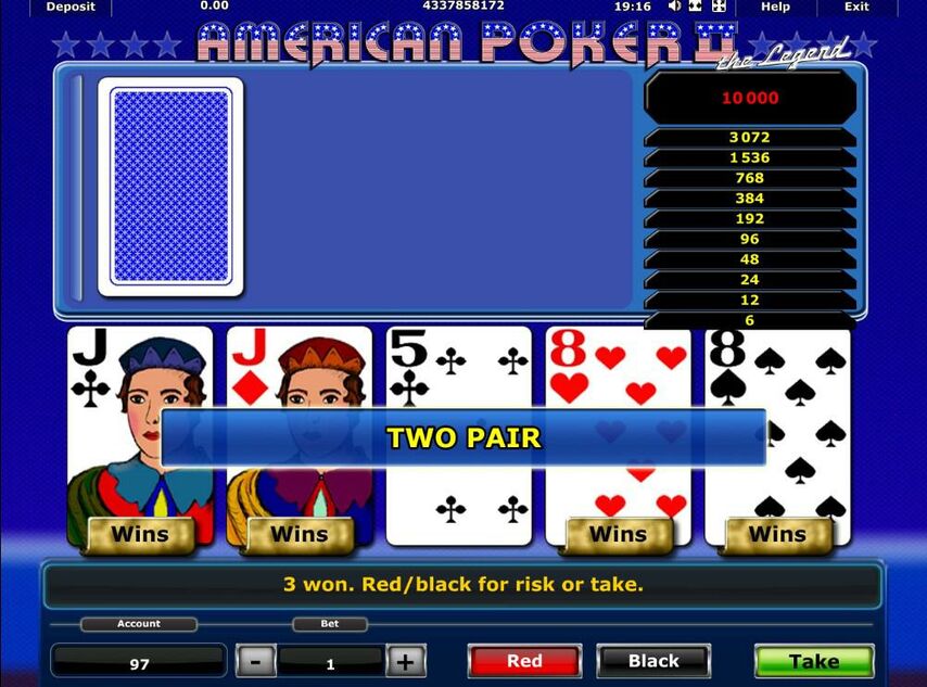 Играть в американский покер игровые автоматы как обнулить игровой автомат
