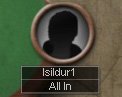 Isildur1 is all-in
