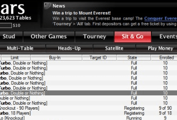 Реформа PokerStars Sit & Go