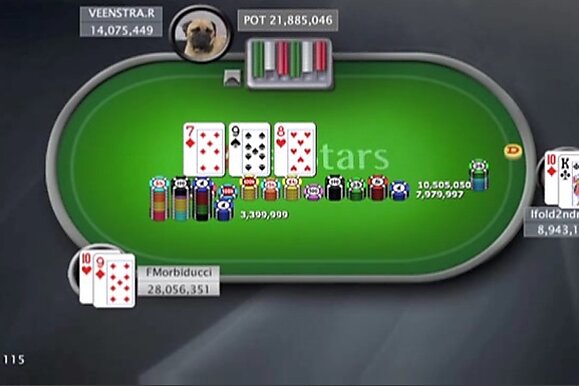 Sunday Million, финальный стол, 1 января