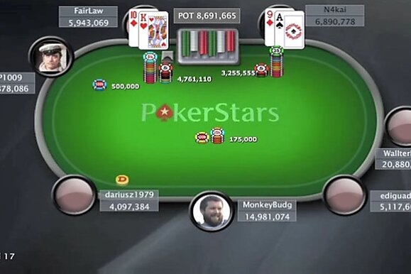 Sunday Million, финальный стол, 4 марта
