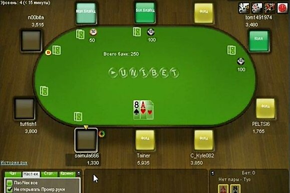 Tainer: ВОД, 55€ с ребаями на Unibet