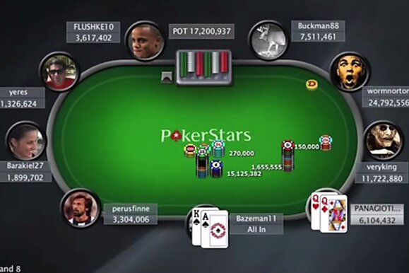 Sunday Million, финальный стол, 23 февраля