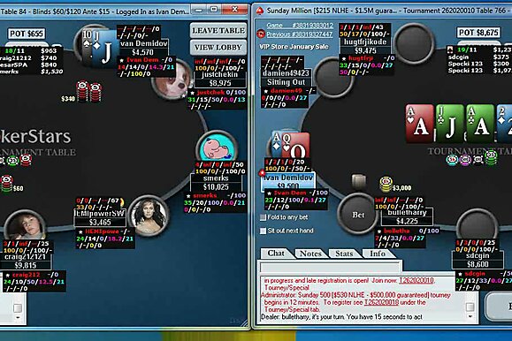 ВОД: Иван Демидов, МТТ, PokerStars. Часть 1