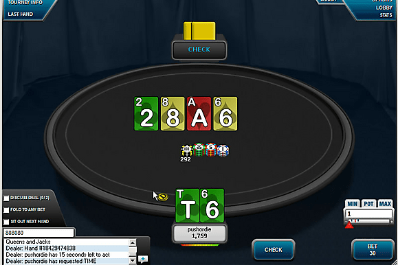 ВОД: Heads-Up SNG, 5$, Full Tilt