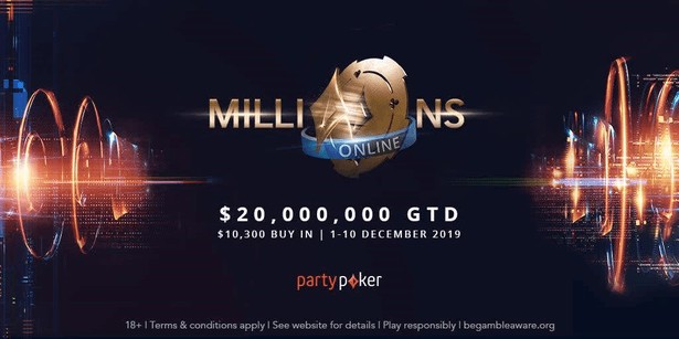 Partypoker Millions Online: неделя до старта рекордного турнира