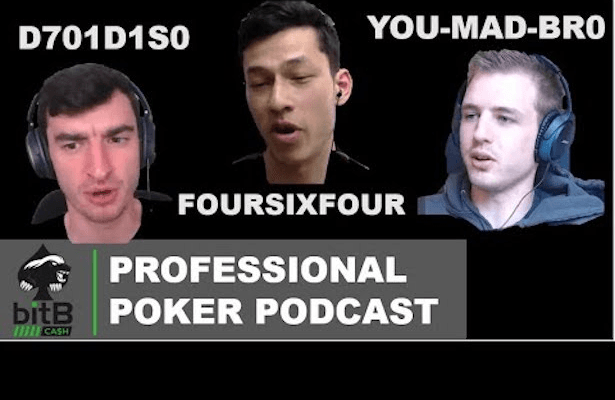 Диалоги о рыбалке: FourSixFour, d7o1d1s0 и you-mad-br0 поговорили о состоянии покера