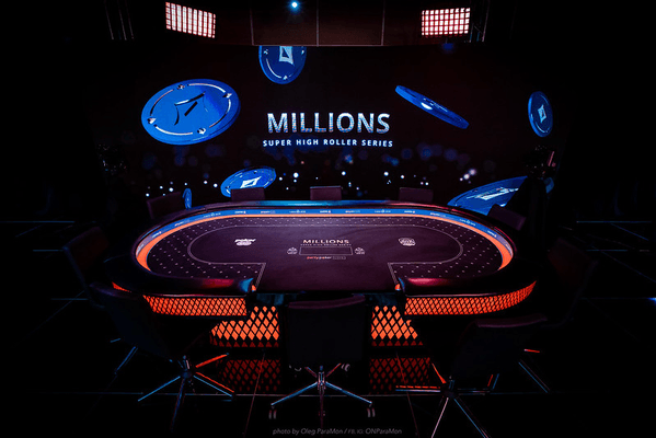 MILLIONS Super High Roller Sochi: прямые видеотрансляции