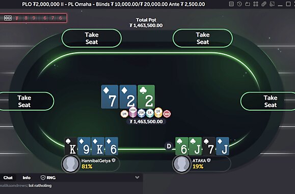 Самый слабый игрок на $10k/$20k. Большая игра на CoinPoker