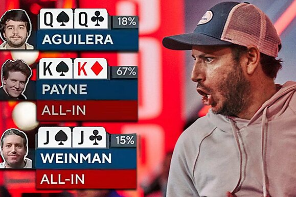 В тройной олл-ин с валетами – ключевая раздача главного турнира WSOP