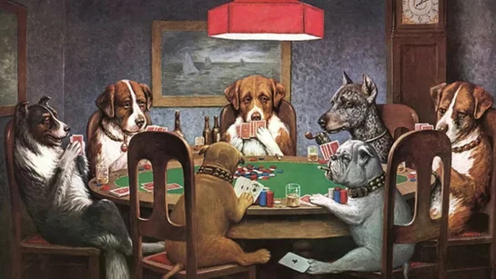 Всё, что нужно знать о серии картин «Собаки играют в покер»