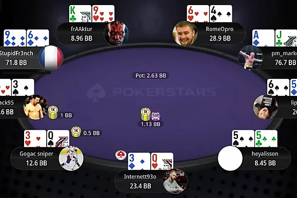 Как играют в современных MTT: RomeOpro в PokerStars Super Tuesday, 3 сентября