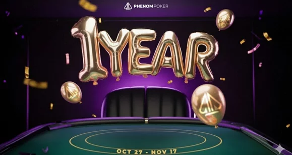 День рождения Phenom Poker: десятки фрироллов, релоад и полноценное турнирное расписание