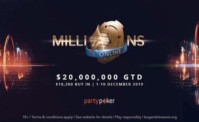 Partypoker Millions Online: неделя до старта рекордного турнира