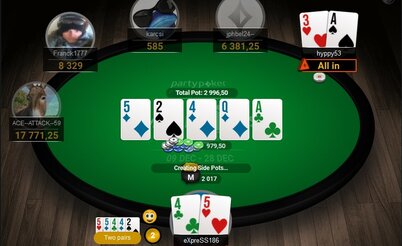 Partypoker радикально обновили дизайн столов: новости покер-румов