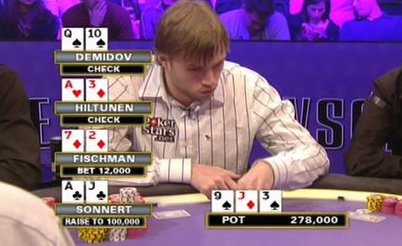 Часть1: Финал WSOP Europe 2008 с комментариями Ильи Городецкого, Ивана Демидова и Стаса Алёхина