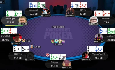 Как играют в современных МТТ: RomeOpro выигрывает $320 PKO серии SM Season