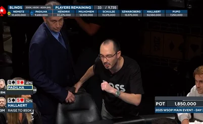 WSOP ME, день 7: Халлерт лидер, у Писаренко 32 бб, Кассуф выбывает с нервным срывом