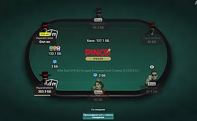 Тест-драйв Pinco Poker: много любителей и нет ограничения на количество столов