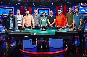 Определился состав финального стола WSOP-2019