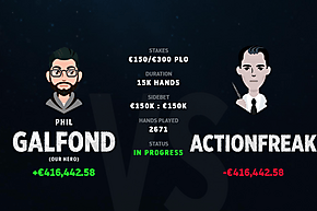 Гальфонд против ActionFreak: Фил начинает с апстрика