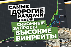 5 самых дорогих раздач недели: Скромные запросы, высокие винрейты