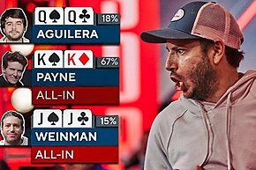 В тройной олл-ин с валетами – ключевая раздача главного турнира WSOP